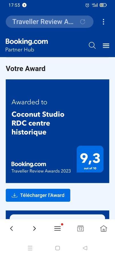 Coconut Studio Rdc Centre Historique Rochefort  Exterior foto